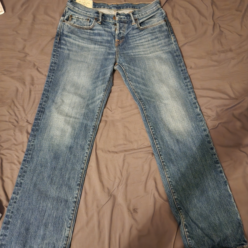Blue Abercrombie jeans